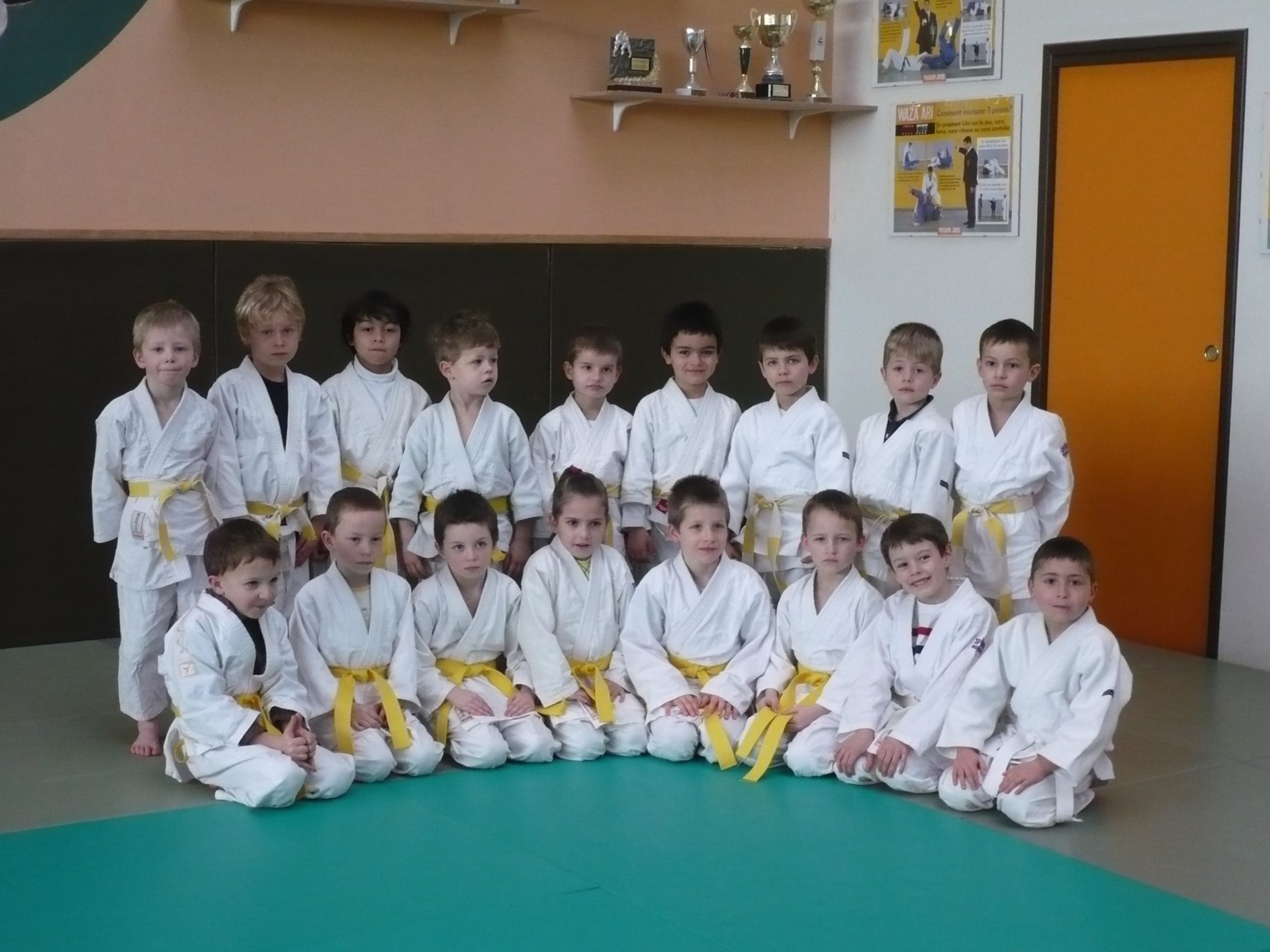 Passage de ceintures chez les jeunes
