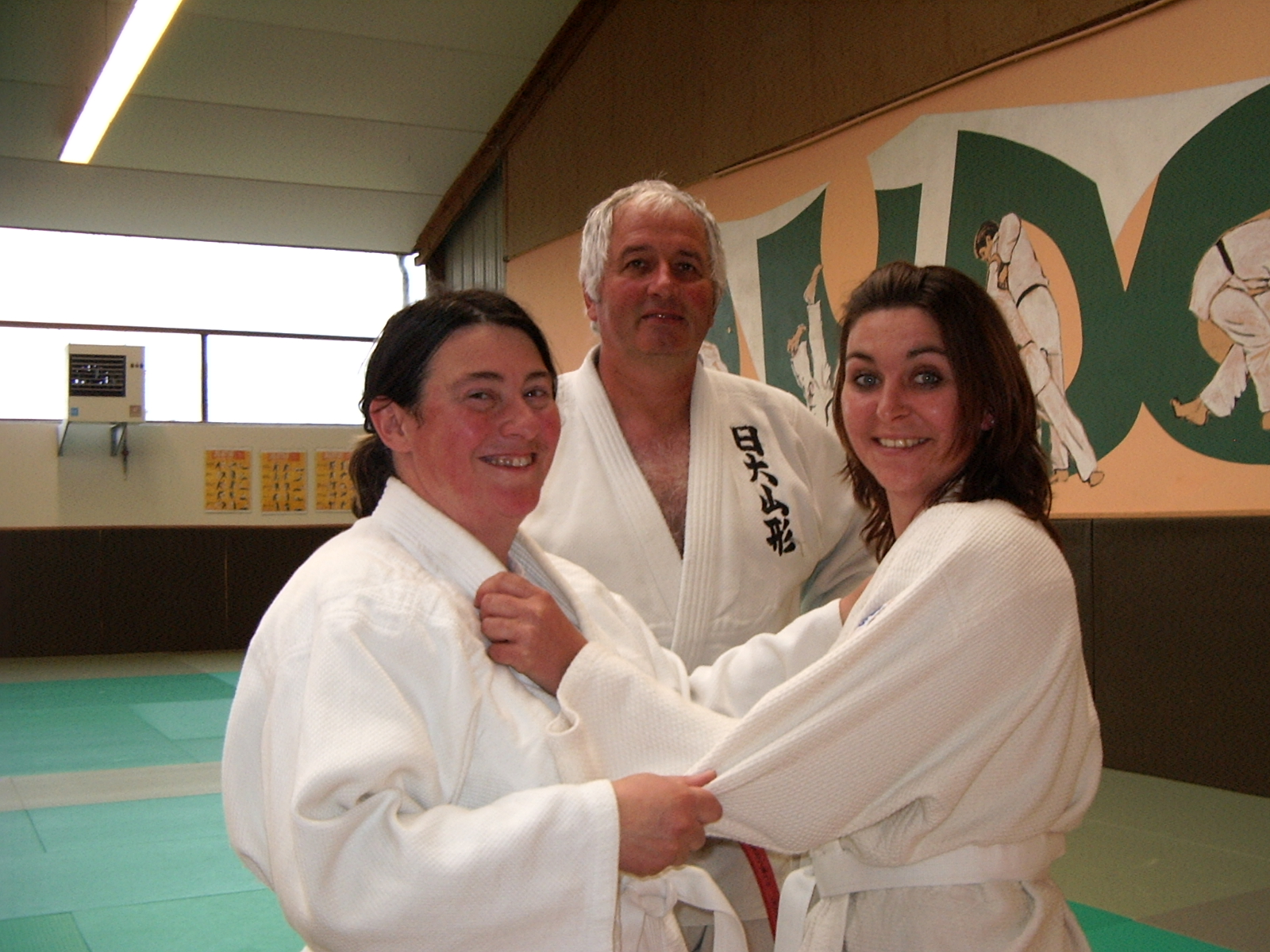 Les parents sur le tatami