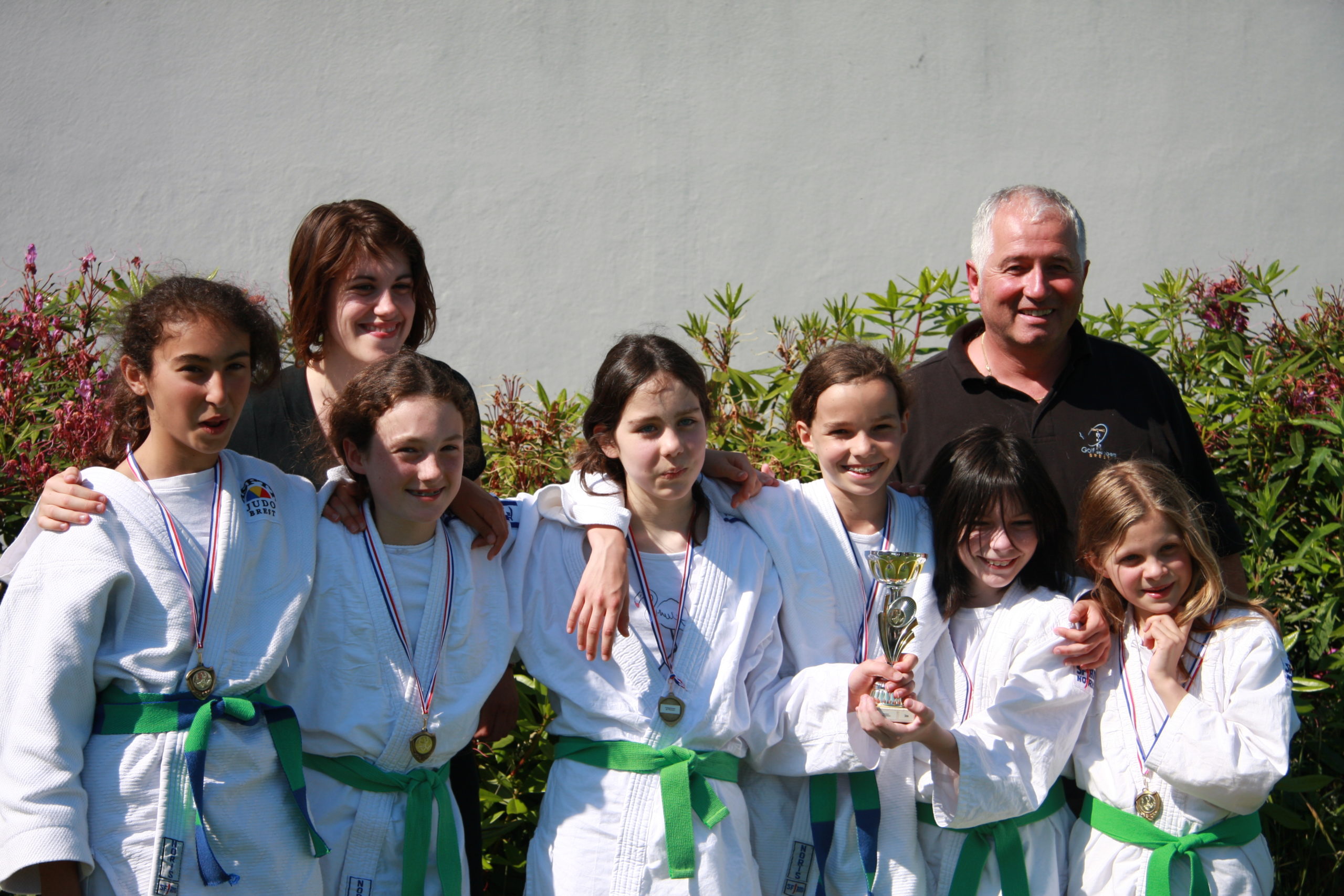 Bravo les benjamines