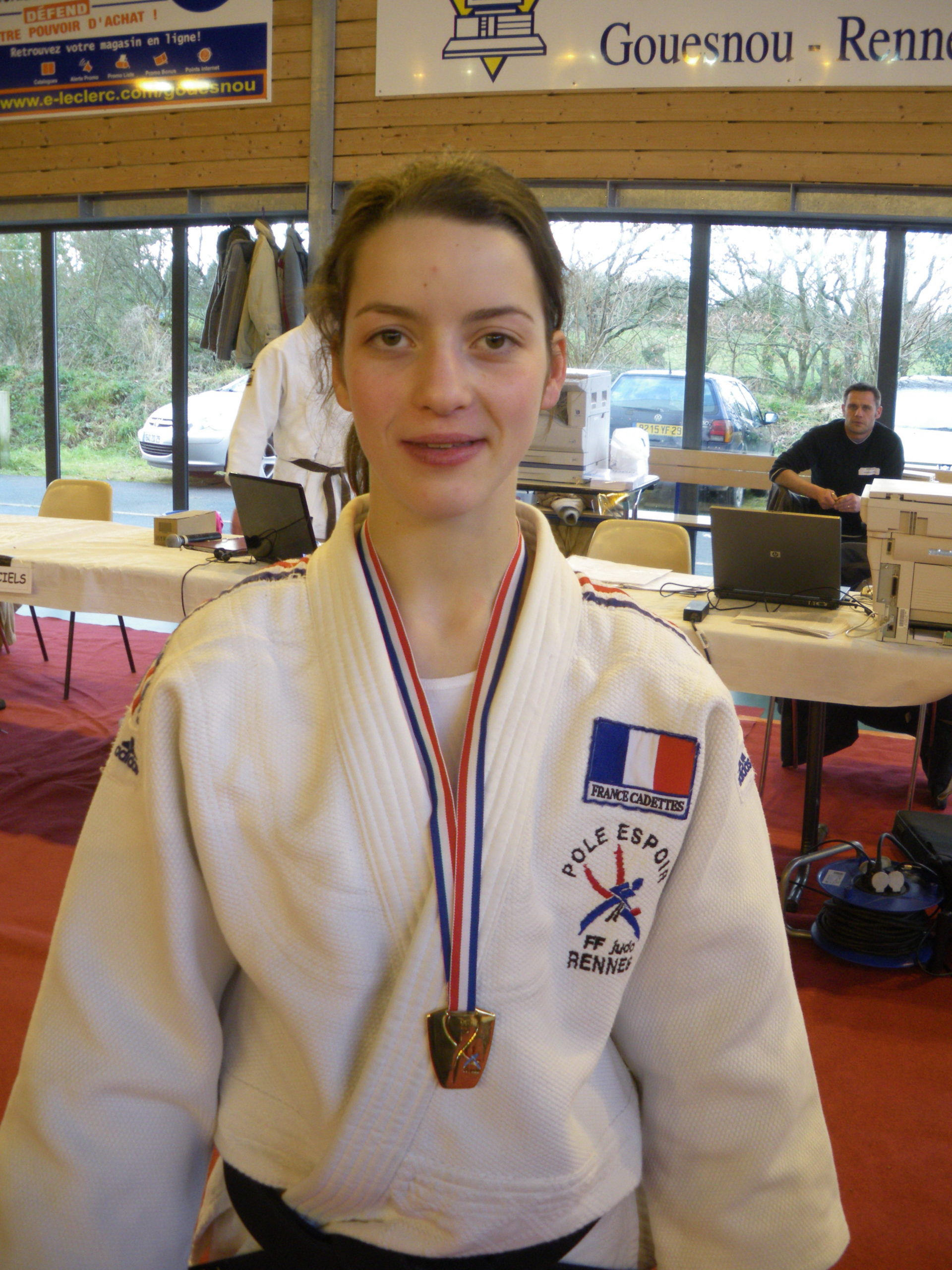Loïcia LE BERRE vainqueur des ½ finales du championnat de France
