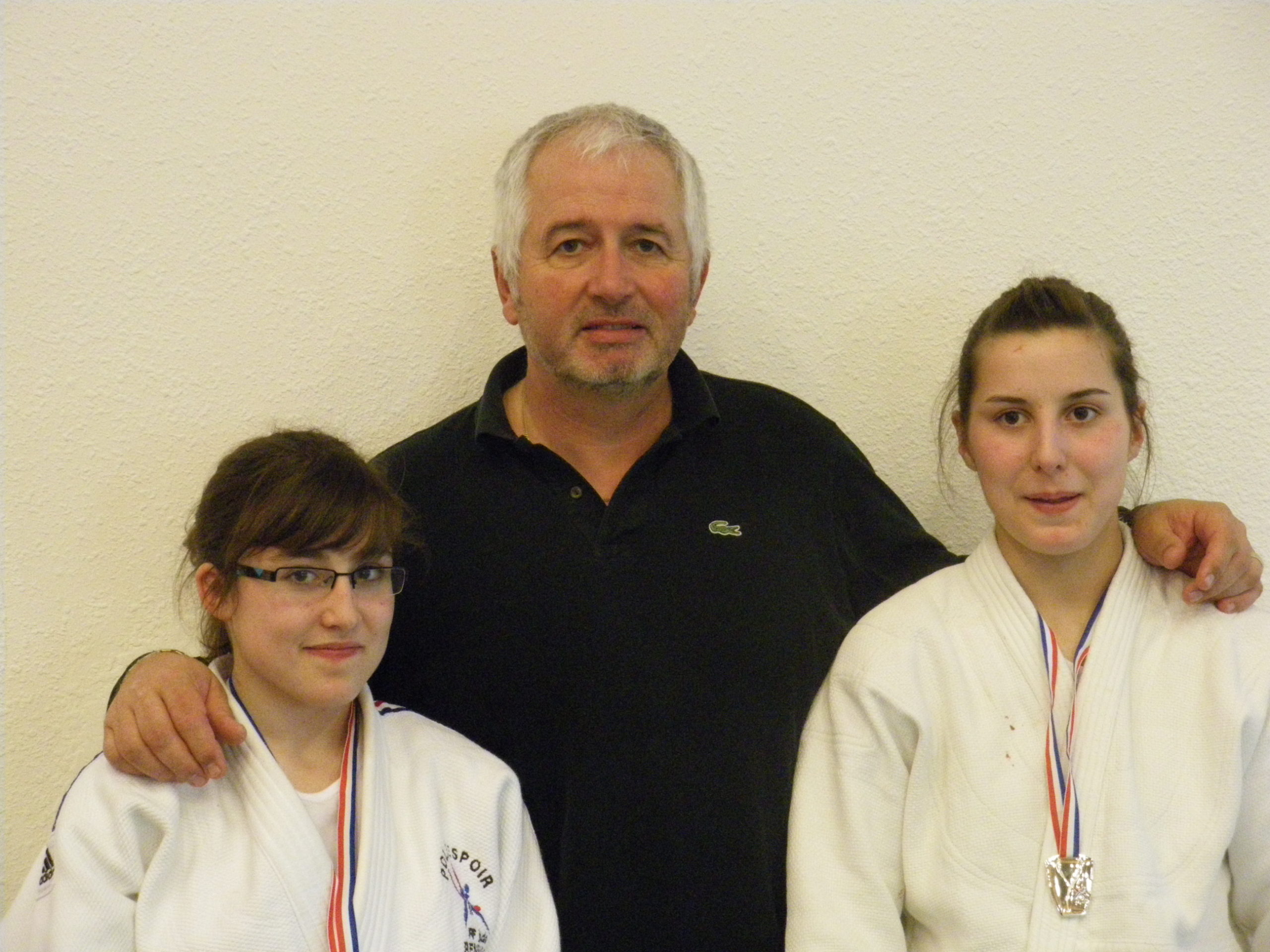 Claire  et Charlène   au Championnat de France