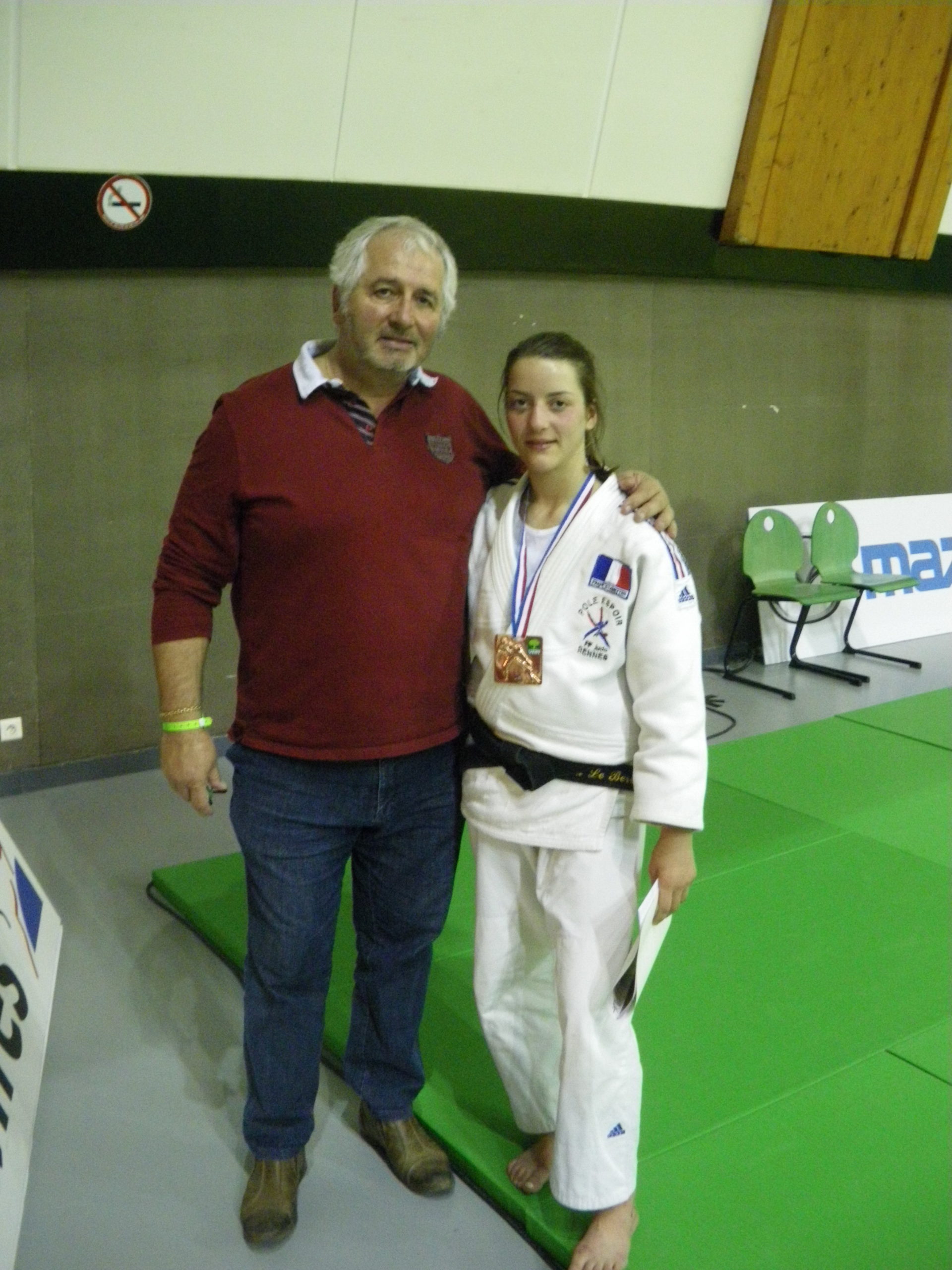 Loïcia Le Berre 3ème au championnat de France