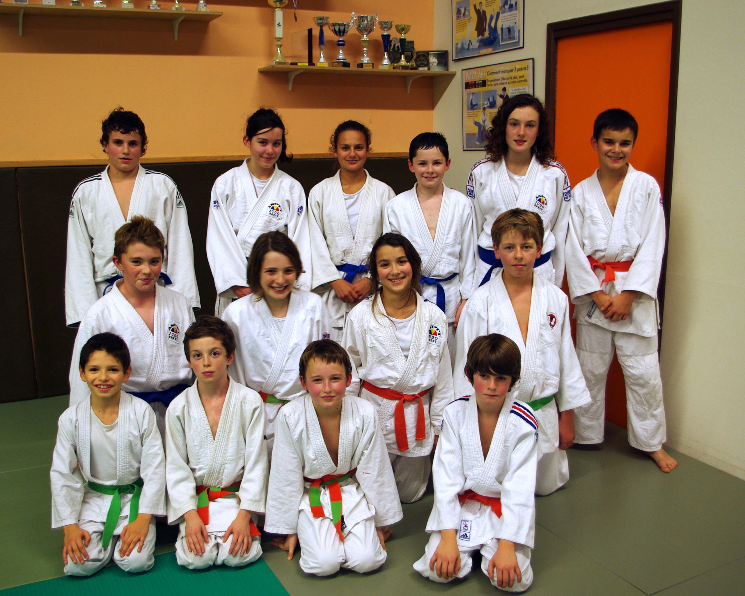 Interclubs à Lampaul-Guimiliau, des médailles