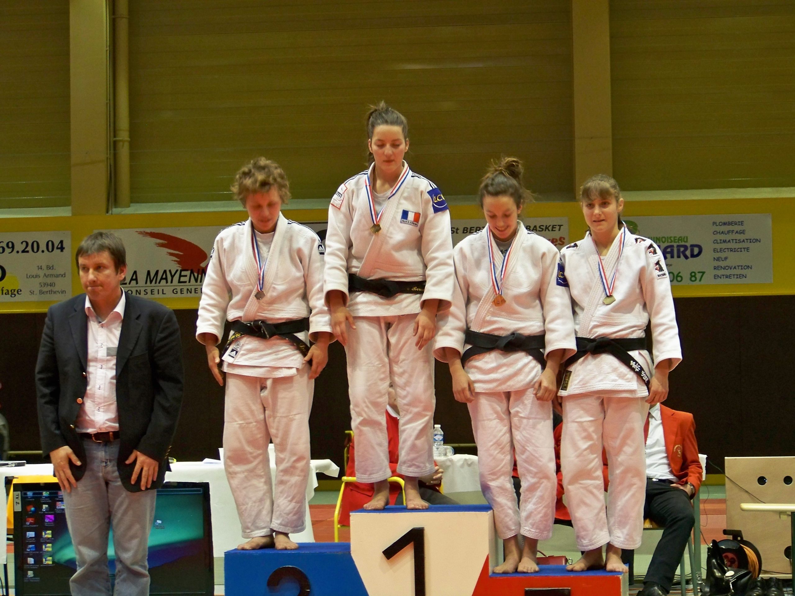 ½ Finale du Championnat de France Seniors,  Loïcia LE BERRE 1ère