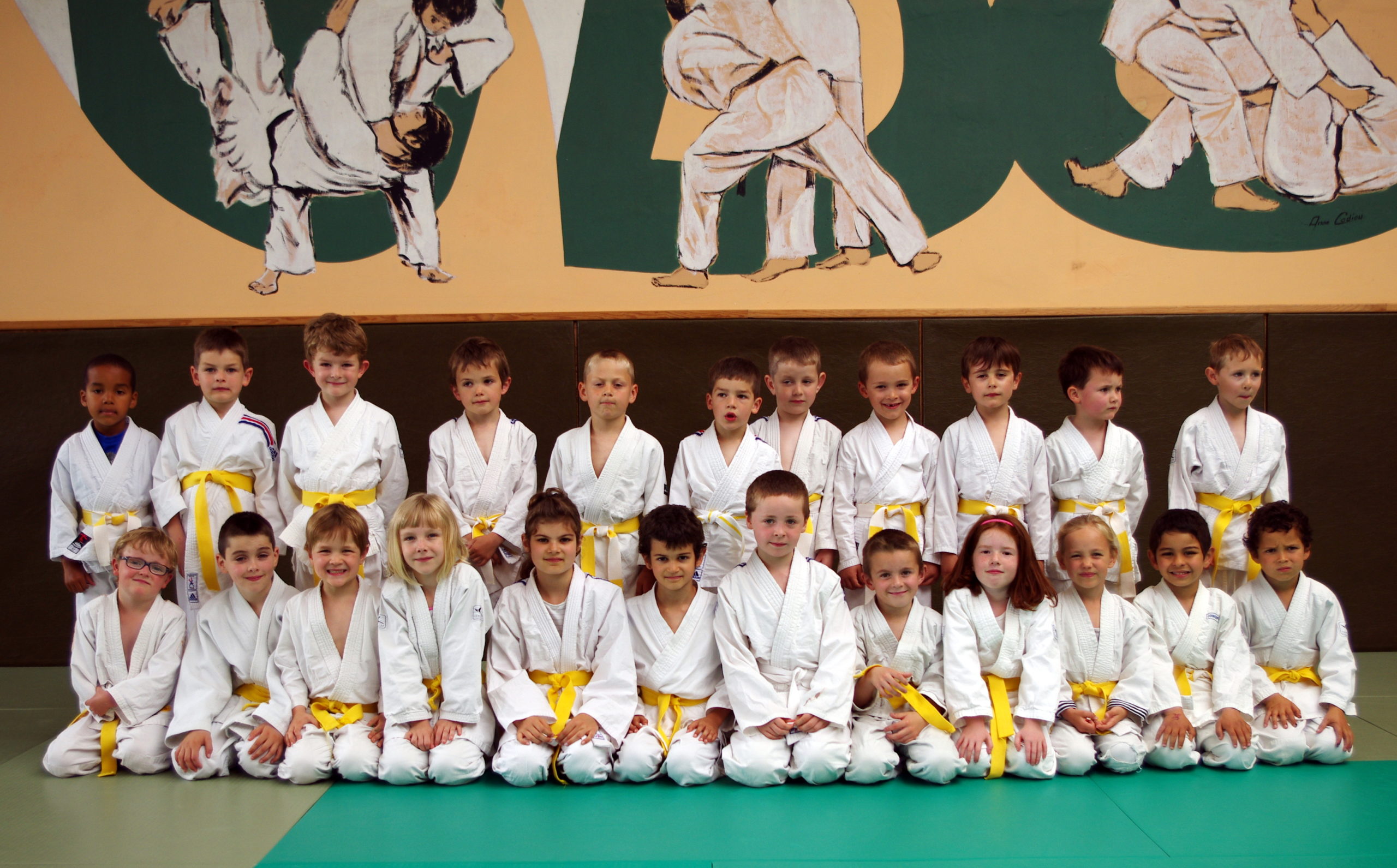 Des ceintures de toutes les couleurs