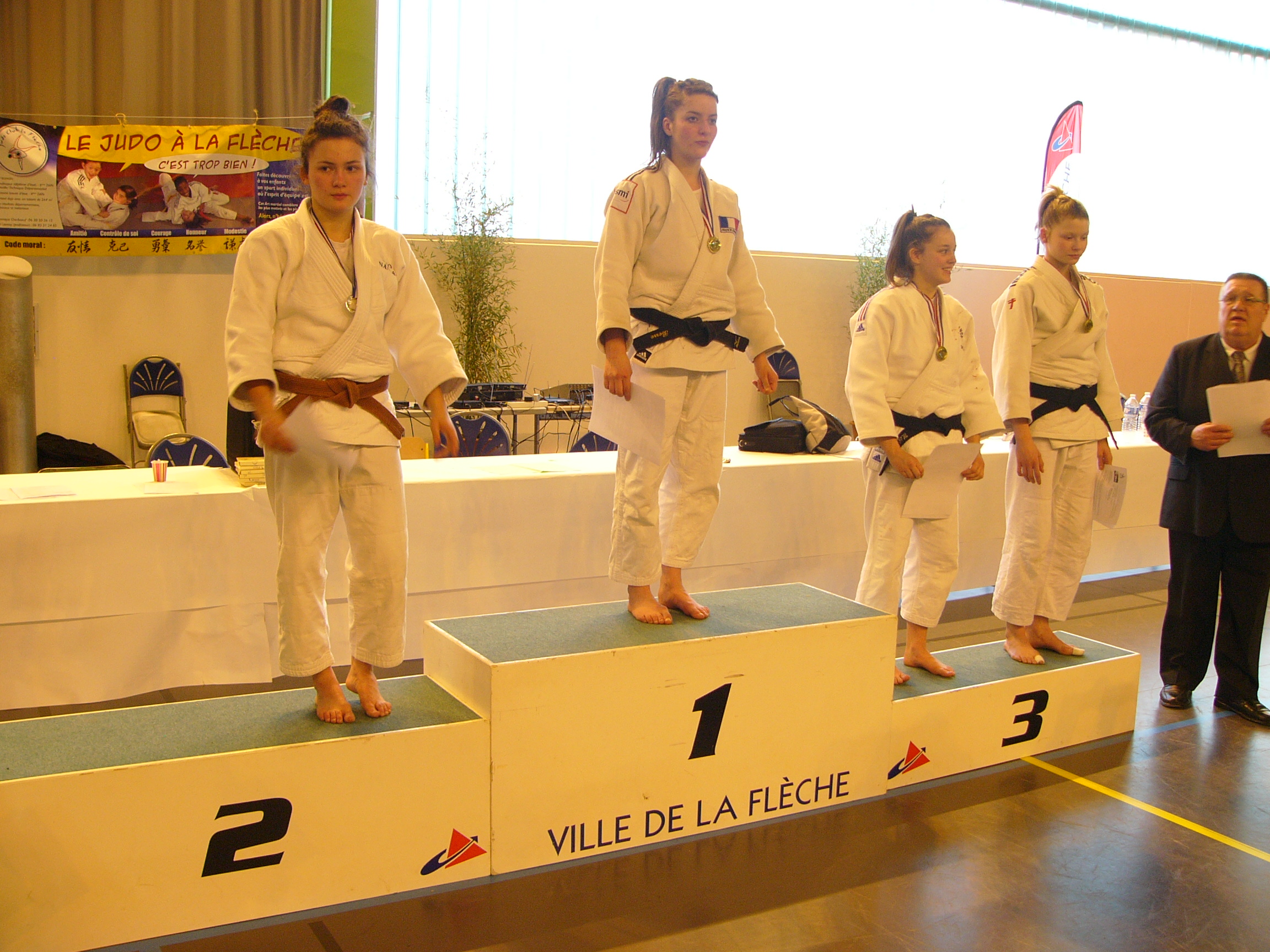 Loïcia LE BERRE 1ère à La Flèche