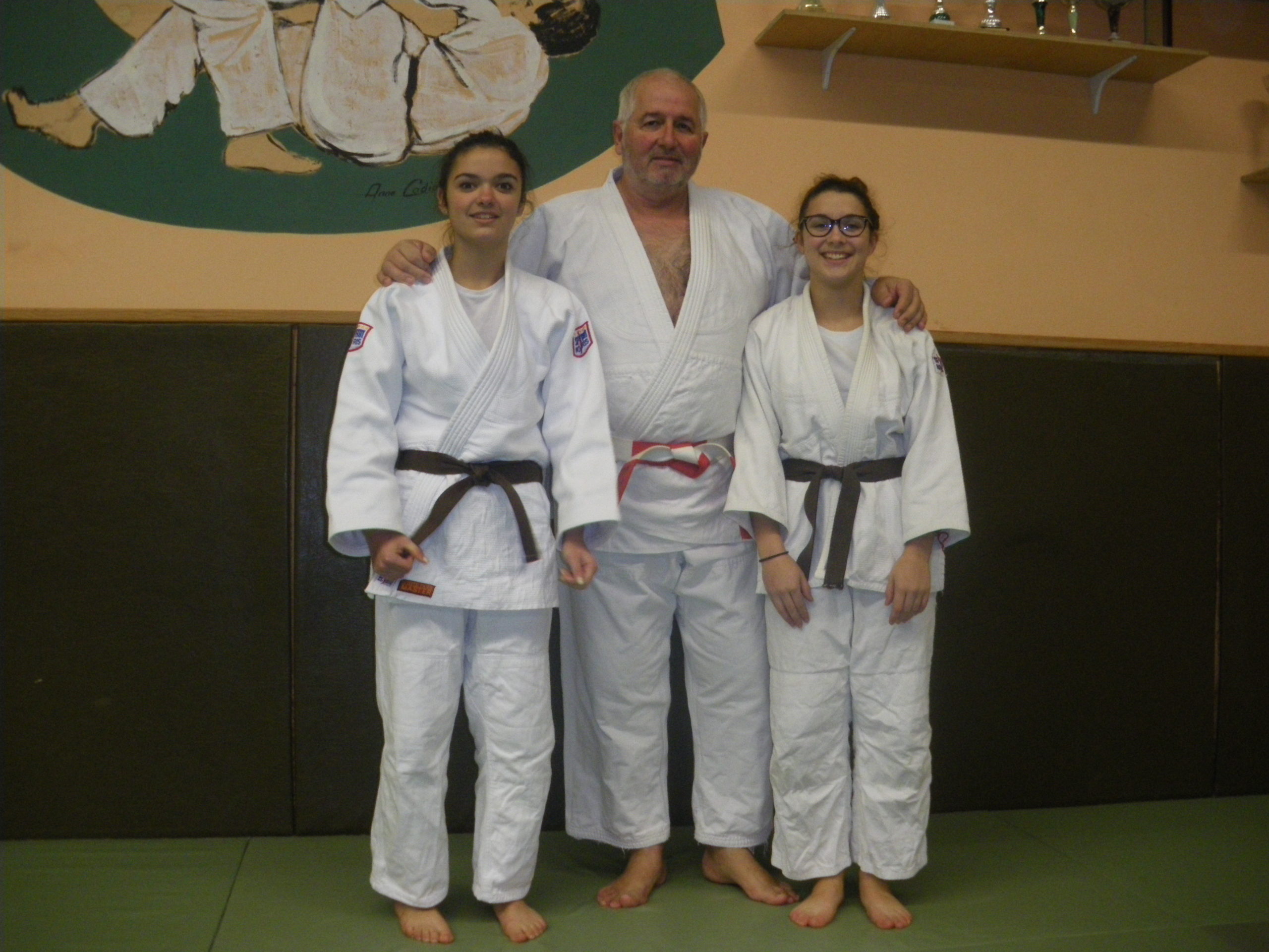 Manon LESVENAN et Camille RASTEL Ceintures Noires