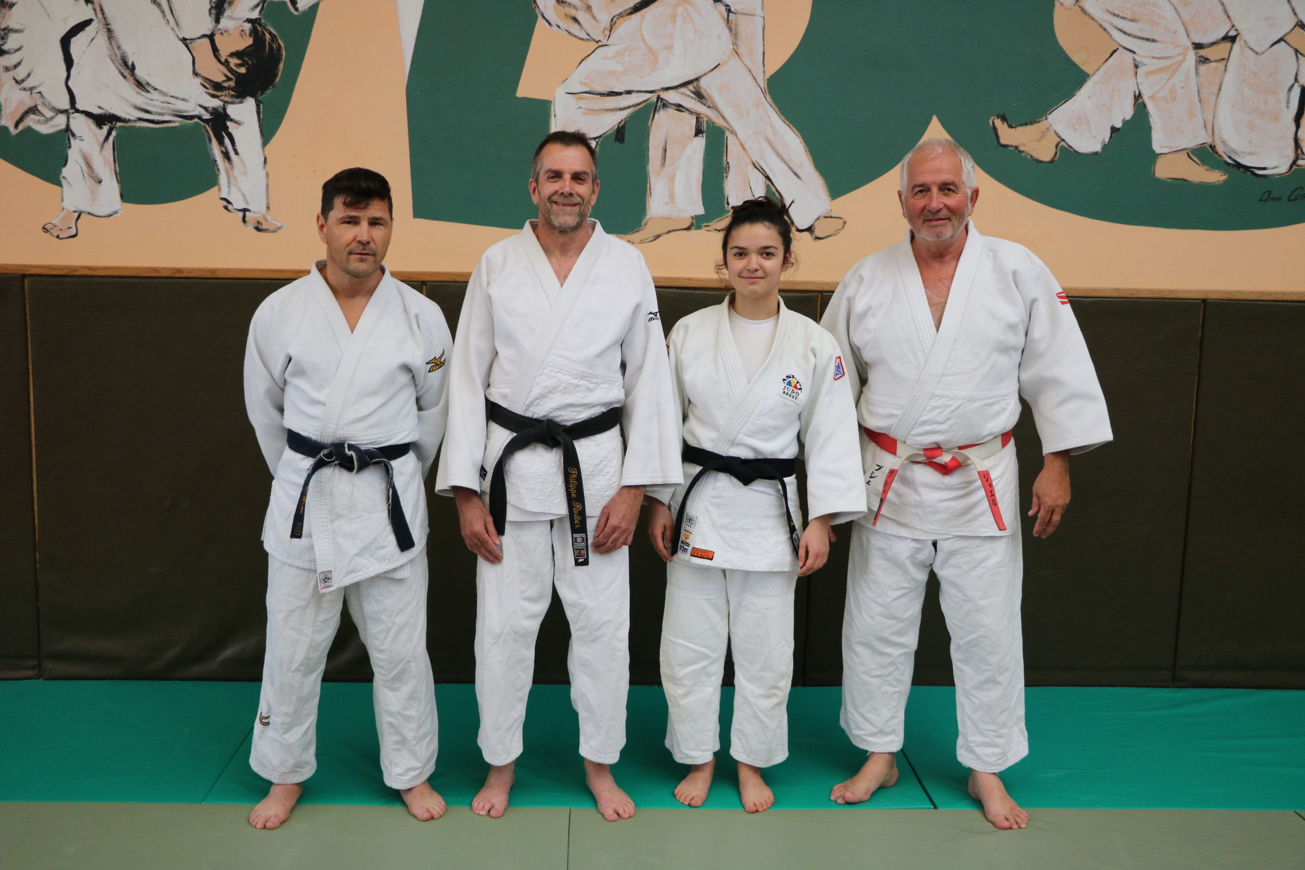 3 nouvelles ceintures noires 2ème dan