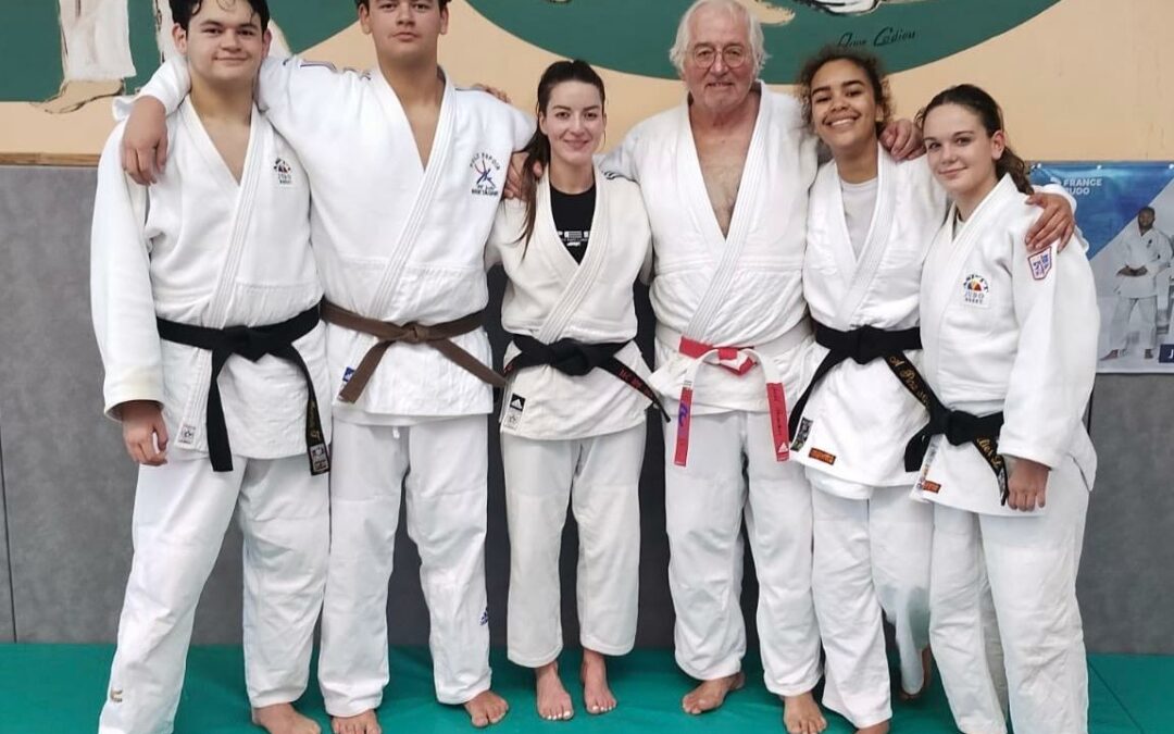 Des séances d&rsquo;entrainement avec Loïcia Le Berre, internationale de judo, pendant les vacances de noël