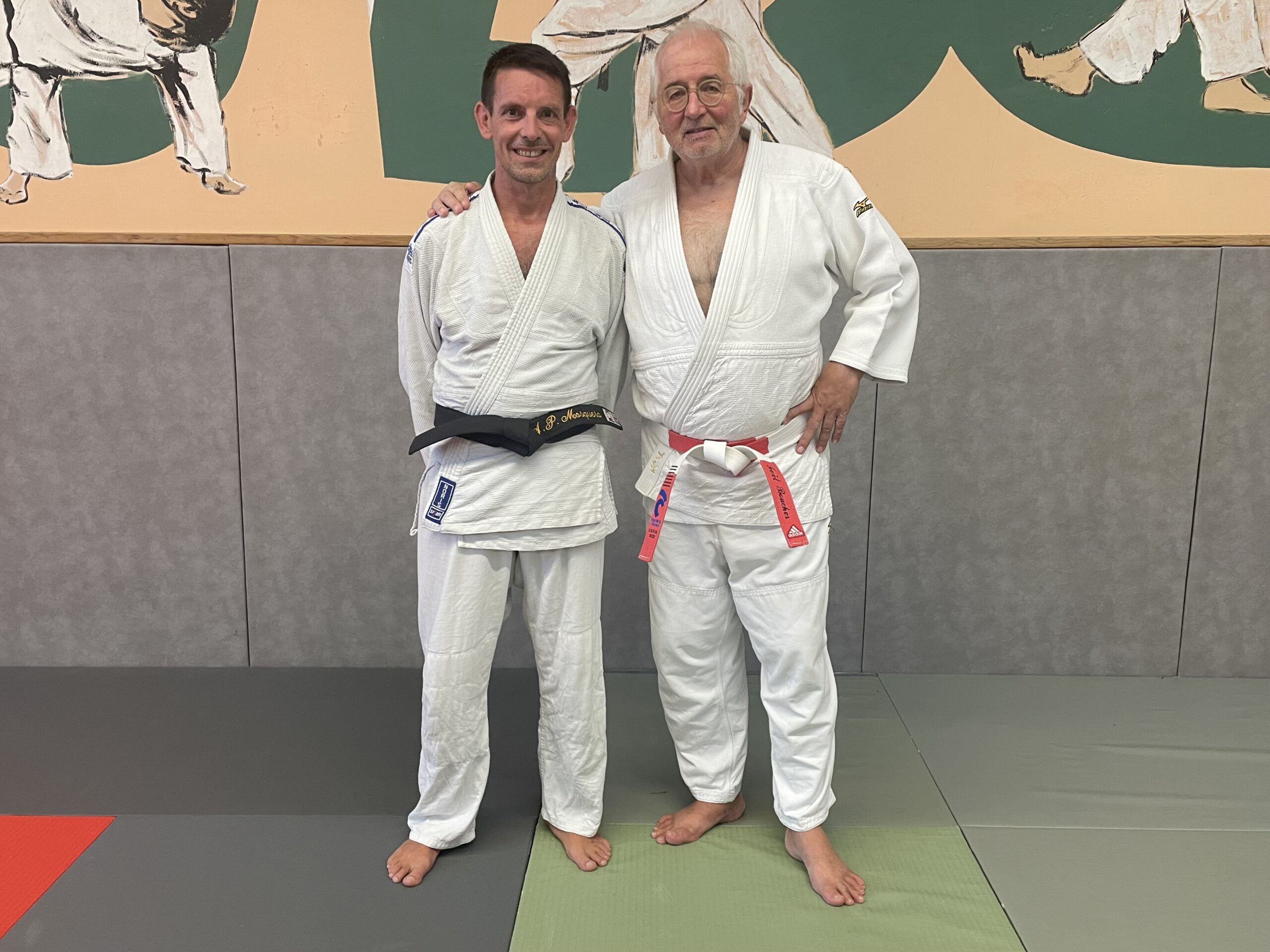 Remise de ceinture noire de Antoine MOSQUERA